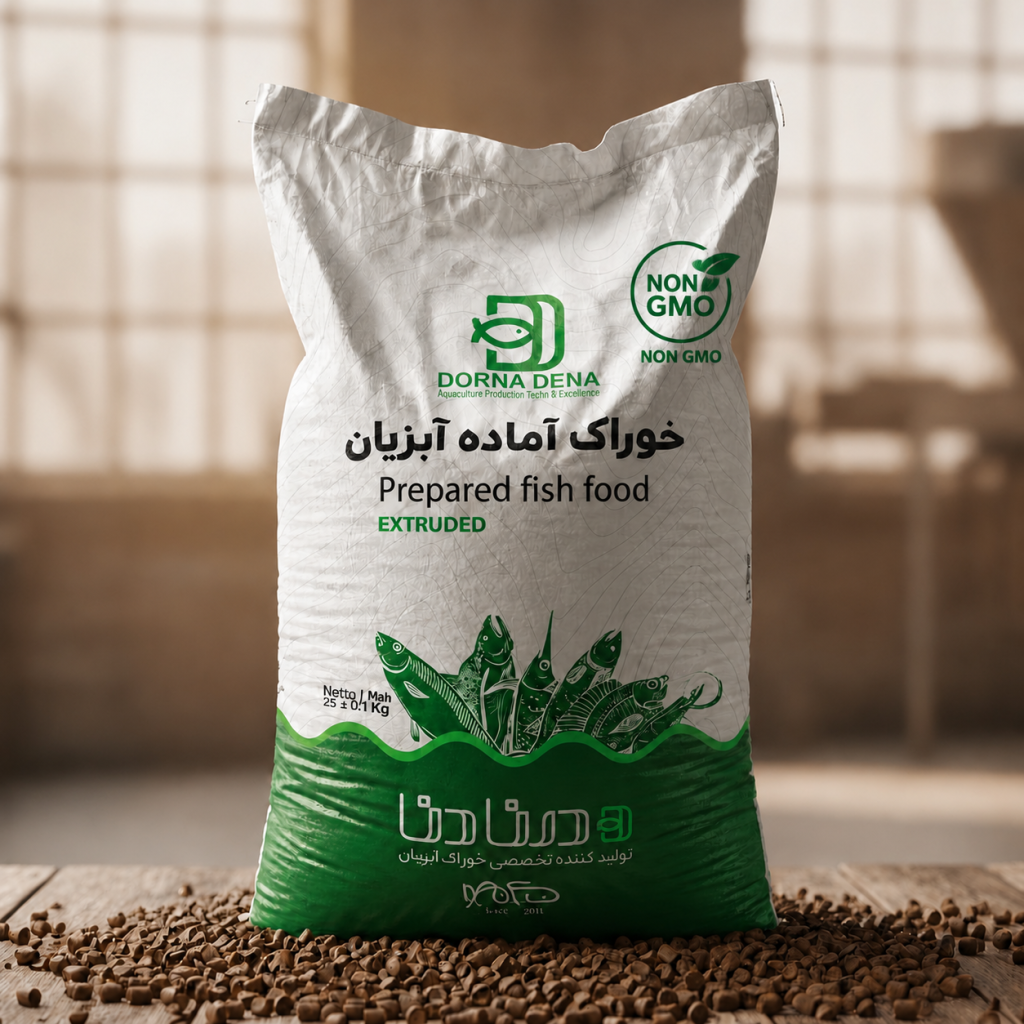 خوراک آبزیان غیر تراریخته  اکسترودی