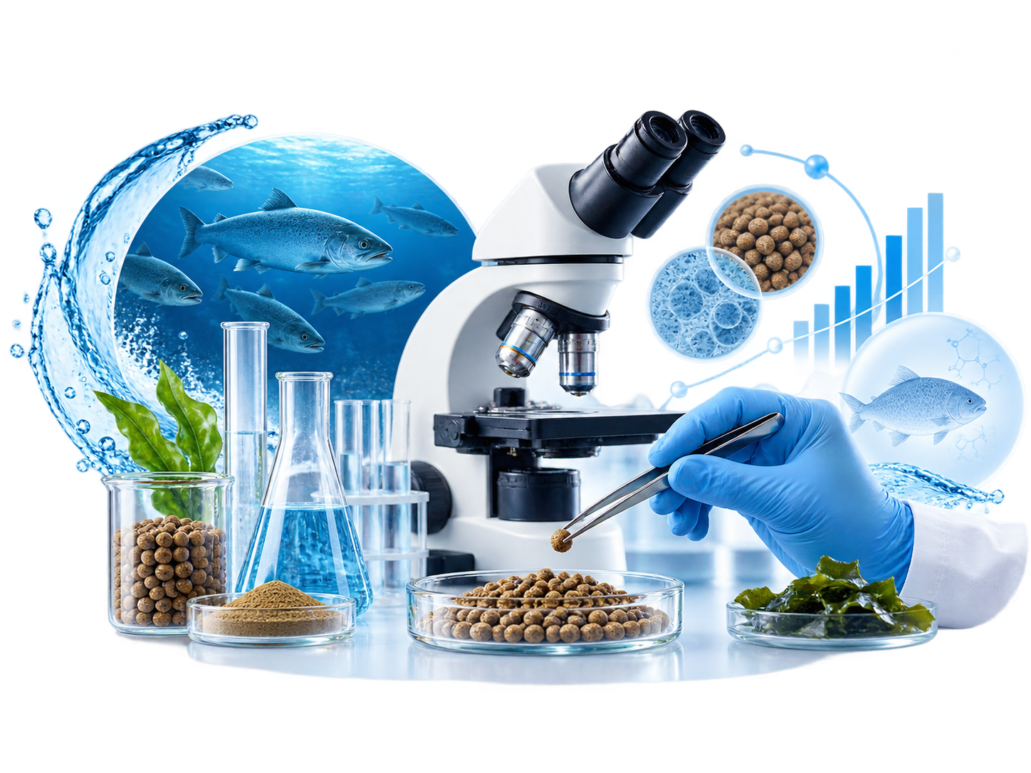 واحد تحقیق و توسعه (R&D)
در واحد تحقیق و توسعه درنا دنا، با تکیه بر دانش تخصصی تغذیه آبزیان، بررسی عملکرد خوراک و توسعه فرمولاسیونهای هدفمند، برای افزایش کیفیت، بهرهوری و بهبود نتایج پرورش تلاش میکنیم.